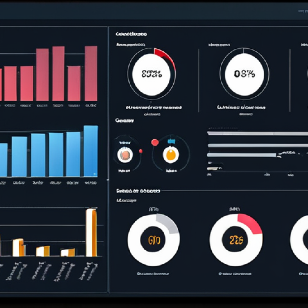 **

"A visually appealing dashboard displaying key performance indicators (KPIs) related to customer satisfaction and sales growth. The dashboard features charts, graphs, and gauges, with data points highlighting positive trends. In the background, a diverse team is collaborating and analyzing the information."

**